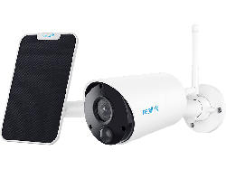 Reolink Argus Series B320 Überwachungskamera mit Solar Panel Weiß