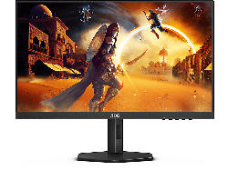 AOC 27G4X Gaming Monitor, 27 Zoll, Full-HD, 180Hz, 0.5ms MPRT, IPS-Panel, 300cd, 95.5% DCI-P3, Schwarz/Grau