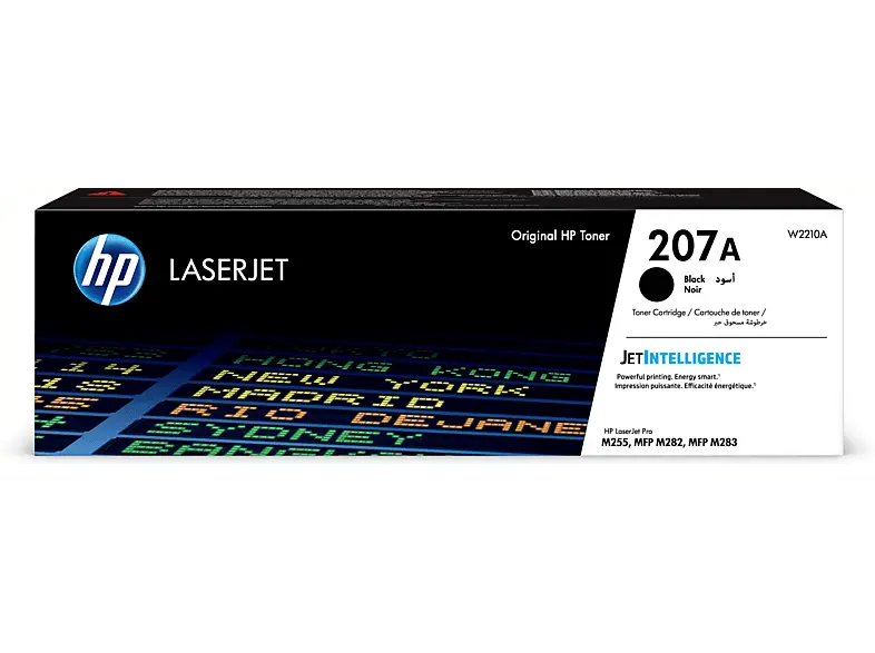 HP 207A schwarz (W2210A); Tonerkartusche