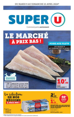 Super U - Prévisualisation de Super U - Le marché à prix bas - Saint-Grégoire valide à partir de 08.04.2024