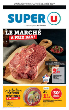 Prévisualisation de Le marché à prix bas - Rennes du magasin Super U formulaire valide 09/04/2024