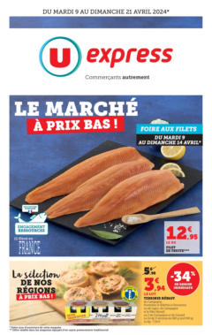Prévisualisation de Le marché à prix bas - Roumazières-Loubert du magasin U Express formulaire valide 08/04/2024