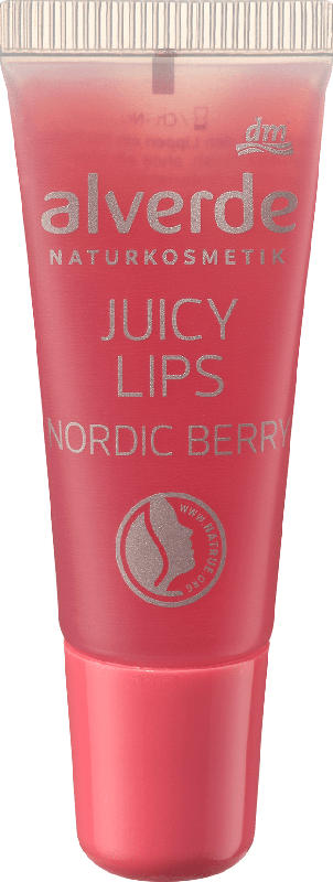 alverde NATURKOSMETIK Lipgloss Juicy Lips Nordic Berry