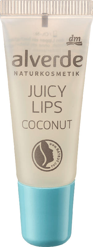 alverde NATURKOSMETIK Lipgloss Juicy Lips Coconut