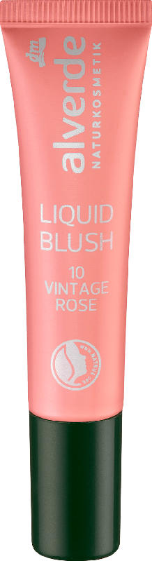 alverde NATURKOSMETIK Rouge Liquid Blush Vintage Rose
