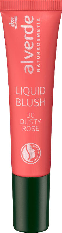 alverde NATURKOSMETIK Rouge Liquid Blush Dusty Rose