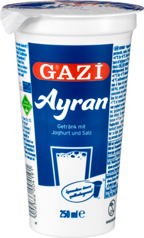 Gazi Ayran Joghurtgetränk, 250 ml
