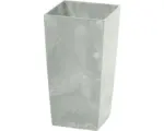 Hornbach Übertopf Lienbacher Urbi Kunststoff 26,5x26,5 cm H 29 cm hellgrau