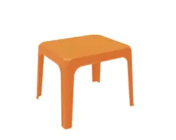Gartentisch 59,7 x 53 cm orange