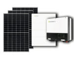 Hornbach PV-Komplettanlage mit Speicher 7,68 kW (notstromfähig), 10 kWp, inkl. Hybrid-Wechselrichter und Zubehör für Trapezblechdach