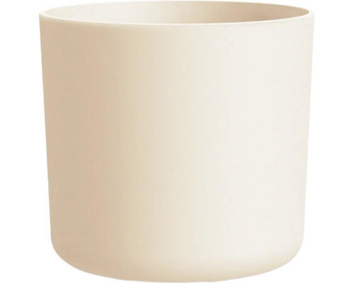 Blumentopf Kunststoff Ø 14 cm 14 x 14 x 12,7 cm beige