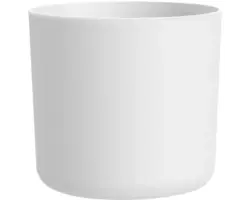 Blumentopf Kunststoff Ø 25 cm 25,2 x 25,2 x 22,8 cm weiß