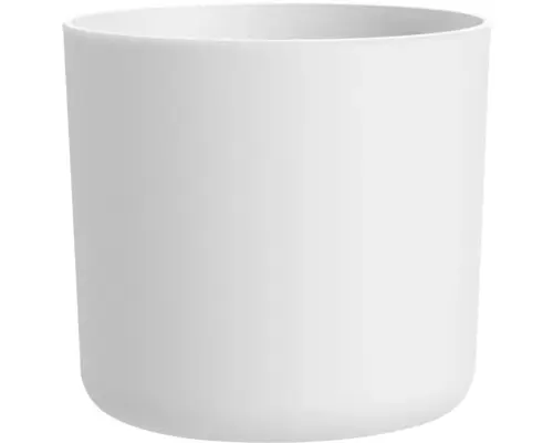 Blumentopf Kunststoff Ø 22 cm 22 x 22 x 20 cm weiß