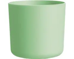 Blumentopf Kunststoff Ø 14 cm 14 x 14 x 12,7 cm grün