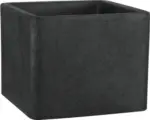 Hornbach Blumentopf geli Kunststoff 38 x 38 x 33 cm anthrazit