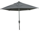 Hornbach Sonnenschirm Balkonschirm Soluna Polyester (PES) dunkelgrau