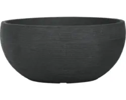 Pflanzschale geli Kunststoff 60 x 60 x 28 cm anthrazit