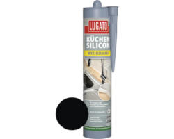 Lugato Küchen-Silikon Wie Gummi schwarz 310 ml