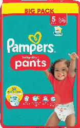 Pampers Baby Pants Baby Dry Gr.5 Junior (12-17kg), Big Pack