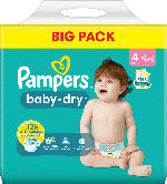 dm-drogerie markt Pampers Windeln Baby Dry Gr.4 Maxi (9-14kg), Big Pack - bis 31.05.2024