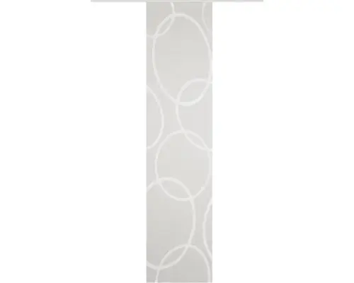 Flächenvorhang Pinalo Scherli grau blickdicht 60x245 cm