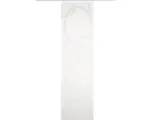 Hornbach Flächenvorhang Pinalo Scherli wollweiß blickdicht 60x225 cm