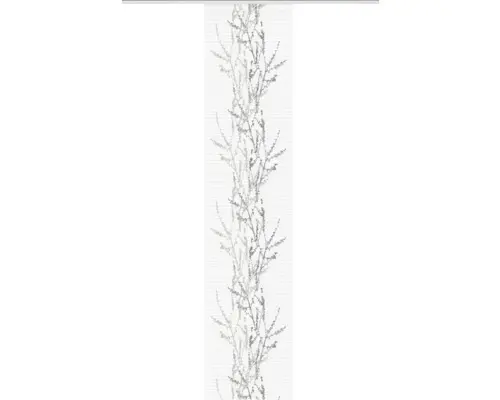 Flächenvorhang Zivago stein 60x245 cm