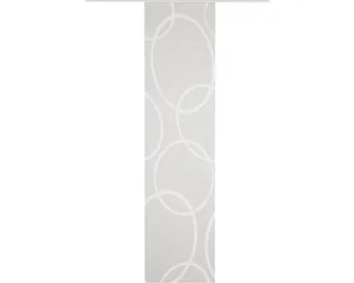 Flächenvorhang Pinalo Scherli grau 57x225 cm