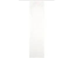 Flächenvorhang Pinalo Scherli wollweiß blickdicht 60x245 cm
