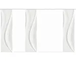 Hornbach Flächenvorhang-Set Laurina 6er grau 60x245 cm