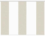 Hornbach Flächenvorhang-Set Pive 5er taupe 60x245 cm
