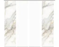 Flächenvorhang-Set Sumani 4er natur 60x245 cm