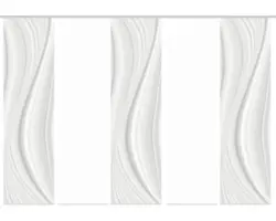 Flächenvorhang-Set Laurina 5er grau 60x245 cm