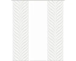 Flächenvorhang-Set Murray 3er grau 60x245 cm