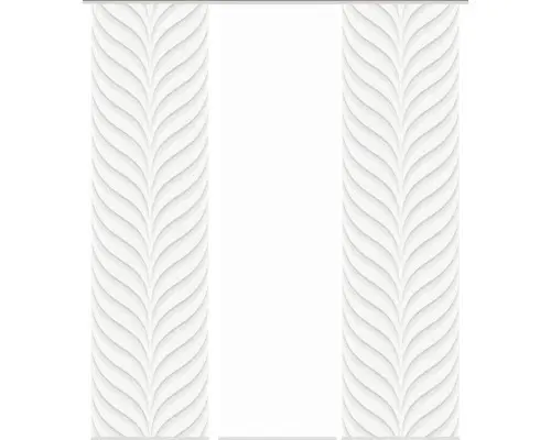 Flächenvorhang-Set Murray 3er grau 60x245 cm