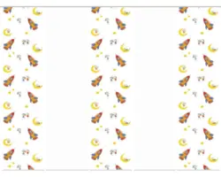 Flächenvorhang-Set Lunaro 5er multicolor 60x245 cm