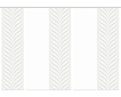 Flächenvorhang-Set Murray 5er grau 60x245 cm