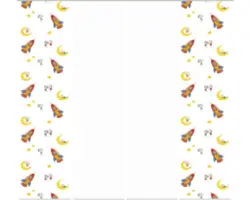 Flächenvorhang-Set Lunaro 4er multicolor 60x245 cm