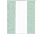 Hornbach Flächenvorhang-Set Pive 3er mint 60x245 cm