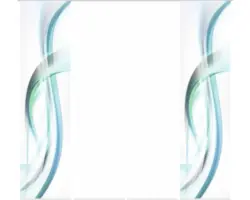 Flächenvorhang-Set Fala 4er blau grün 60x245 cm