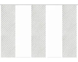 Flächenvorhang-Set Marpent 5er grau 60x245 cm