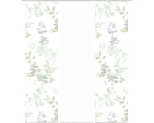 Flächenvorhang-Set Ayla 3er salbei 60x245 cm