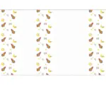 Hornbach Flächenvorhang-Set Lunaro 6er multicolor 60x245 cm
