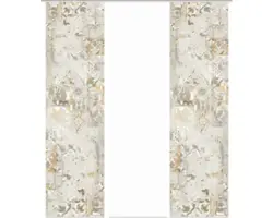 Flächenvorhang-Set Holny 3er taupe 60x245 cm