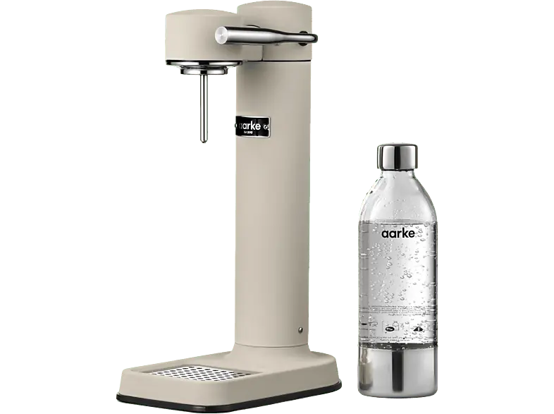 Aarke AAC3 Carbonator III Wassersprudler mit 1 Flasche , Sand