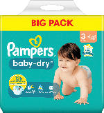dm-drogerie markt Pampers Windeln Baby Dry Gr. 3 Midi (6-10kg), Big Pack - bis 30.04.2024