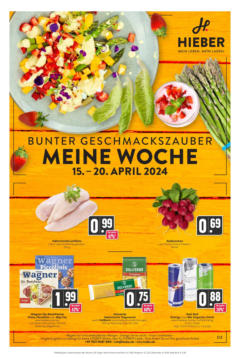 OFFERS - Hieber's Frischecenter: Meine Woche - gültig ab dem 14.04.2024 | Seite: 2 | Produkte: Pizza, Kekse, Ofen, Bad