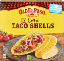 Old el Paso Taco Shells Mais-Schalen, 12 Stück, 156 g