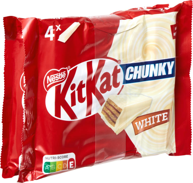Nestlé KitKat Chunky White, 2 x 160 g