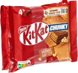 Nestlé KitKat Chunky Peanut Butter, 2 x 168 g